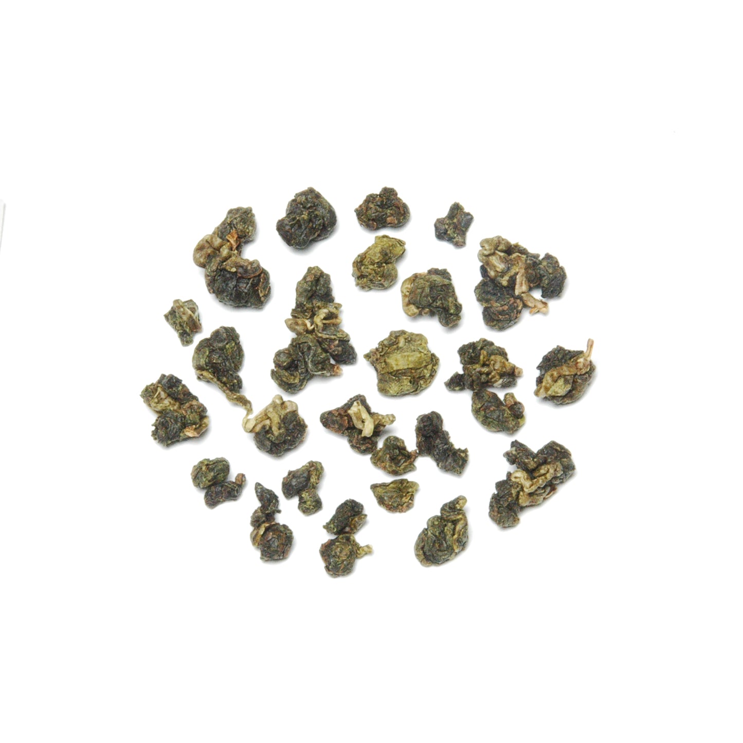 Lightly oxidized and roasted oolong tea with floral aroma and a long, sweet, elegant aftertaste from high mountain cultivation
