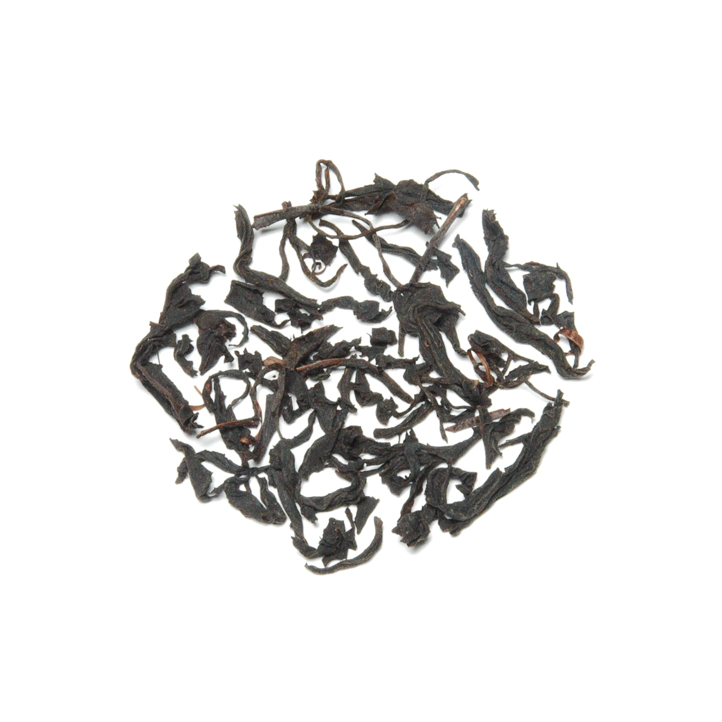 Fully oxidized and roasted narcissus tea with orchid-like floral aroma and maltose notes from longan wood roasting.