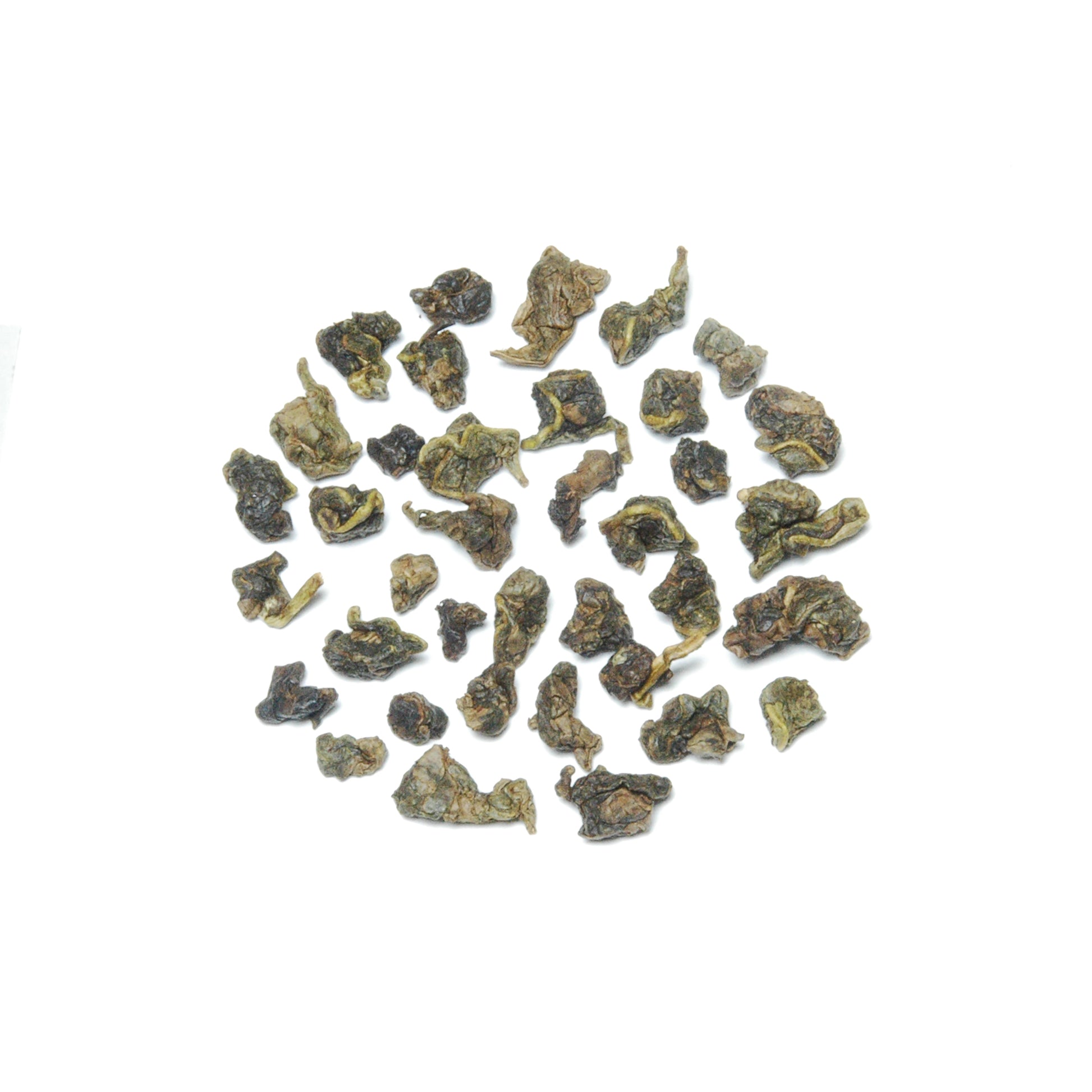 Mid-oxidized, mid-roasted Narcissus oolong tea with orchid-like floral notes and lingering nutty, honey aroma from longan wood.