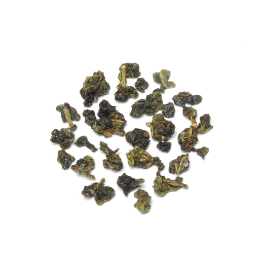 Premium lightly oxidized oolong tea, twice scented with fresh jasmine buds from Bagua Mountain, preserving natural aroma and nutrients.